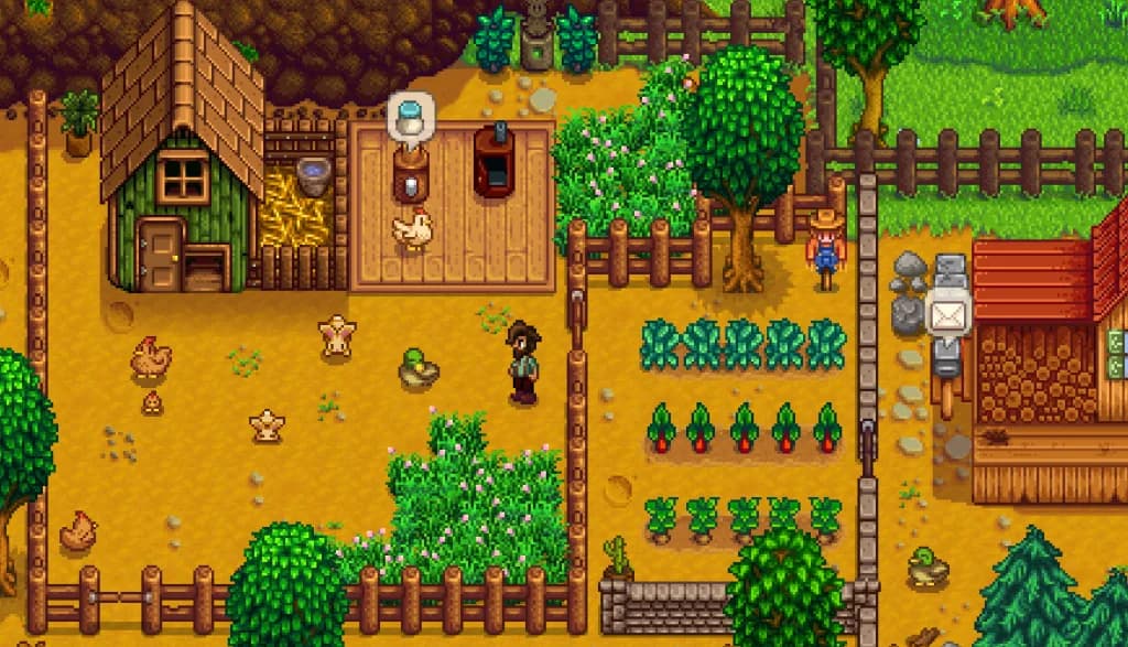 Stardew Valley: לא חייבים להפוך את החווה למפעל — תמונת יח״צ רשמית