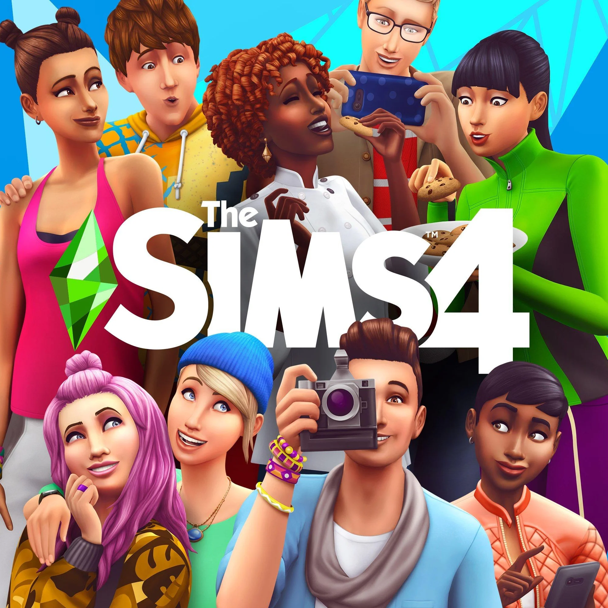 תמונת קידום רשמית של The Sims 4.
